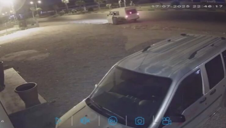 Hatay’da hırsızlar çöp konteyneri çaldı