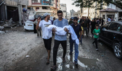 İsrail “güvenli bölge” ilan ettiği alana saldırdı