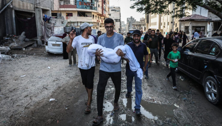 İsrail “güvenli bölge” ilan ettiği alana saldırdı