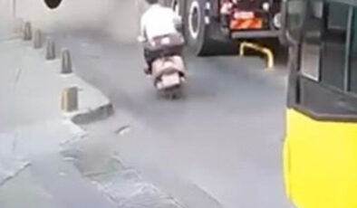 İstanbul Beyoğlu’nda vinç lastiği bomba üzere patladı: Biri çocuk 2 kişi yaralandı