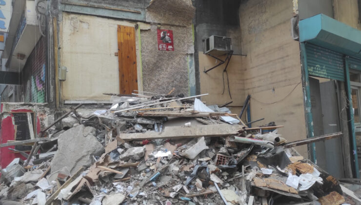 İstanbul Beyoğlu’ndaki patlamanın izleri