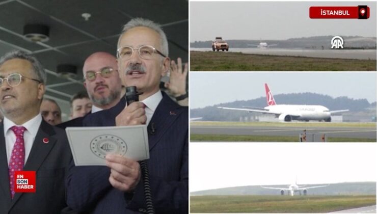 İstanbul Havalimanı’ndaki üçlü pist uygulamasıyla bir saatte 81 uçak havalandı