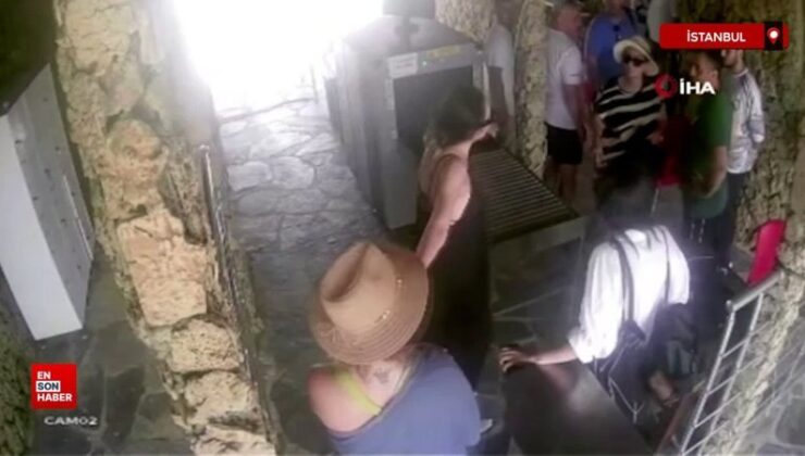 İstanbul Sarıyer’de plajda karpuz hengamesi