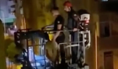 İstanbul’da boş binaya hırsızlık için girdi: Mutfak dolabının içinde yakalandı