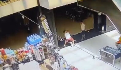 İstanbul’da esnaf hengamesi güvenlik kamerasında