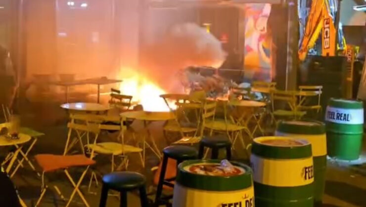 İstanbul’da hafriyat çalışması sırasında, elektrik kabloları koptu