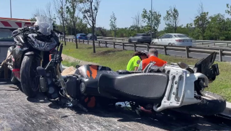 İstanbul’da iki motosikletli çarpıştı: 4 yaralı