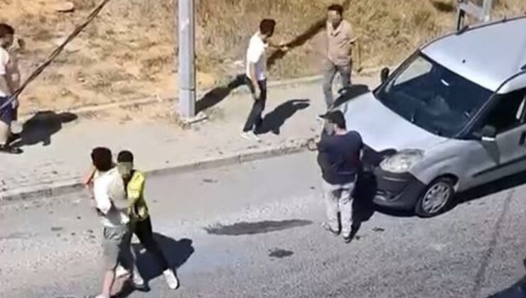 İstanbul’da iki şahıs ortasında bir garip arbede