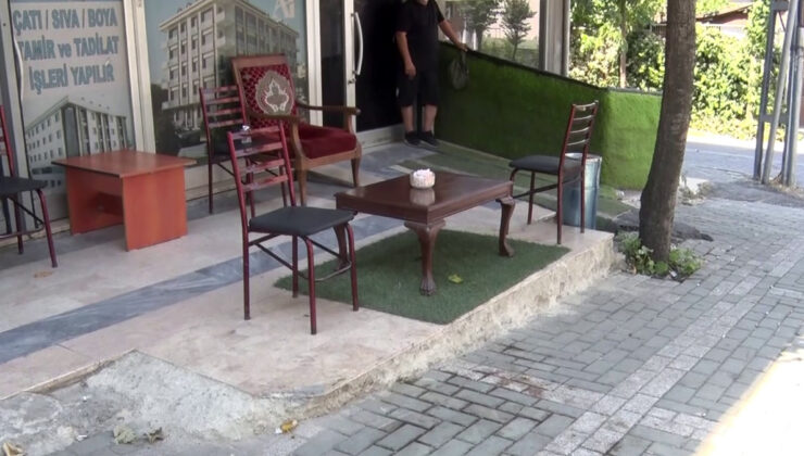 İstanbul’da kıraathanede oturan şahsa silahlı taarruz