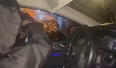 İstanbul’da oto galeriye kalaşnikoflu taarruz kamerada: 13 gözaltı