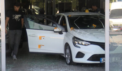 İstanbul’da oto galeriyle kuşun yağmuru