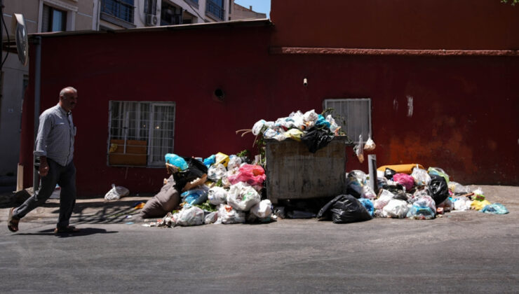 İzmir Konak’ta çöp krizi derinleşiyor