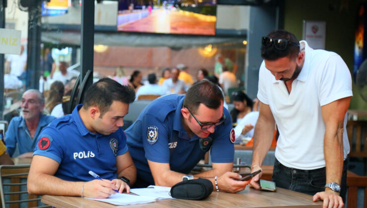 İzmir’de sigara kontrolü yapıldı