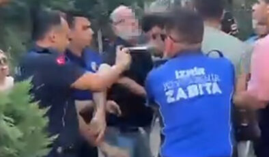 İzmir’de zabıta şiddeti: Seyyar satıcıyı tekraren yumrukladı