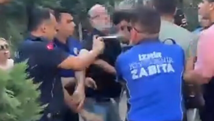İzmir’de zabıta şiddeti: Seyyar satıcıyı tekraren yumrukladı