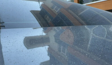 Karabük yangınının dumanı Bolu’da gökyüzünü kapladı