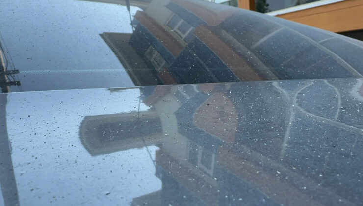 Karabük yangınının dumanı Bolu’da gökyüzünü kapladı