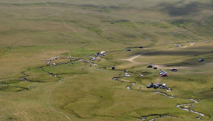 Karadeniz’in doruğundaki yaylalara turistler ağır ilgi gösteriyor