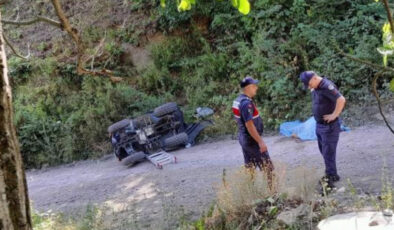 Kastamonu’da devrilen ATV’deki 1 kişi hayatını yitirdi