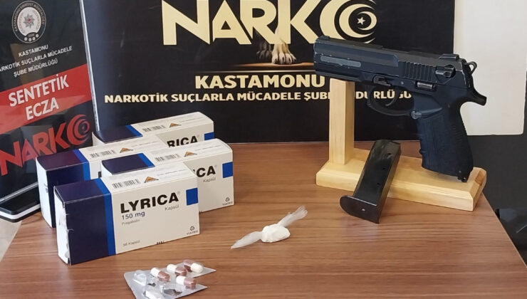 Kastamonu’da uyuşturucu operasyonu