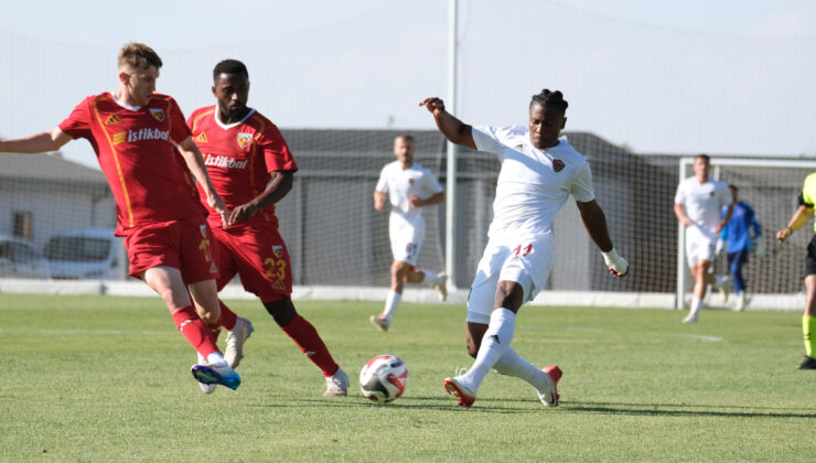 Kayserispor, Hatayspor’u mağlup etti