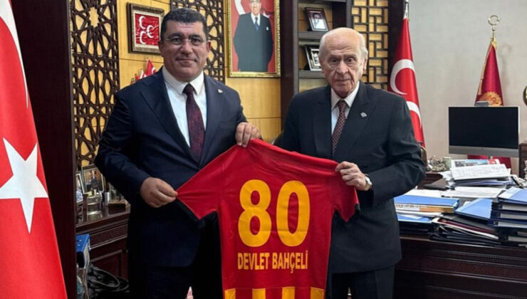 Kayserispor’dan Bahçeli’ye ziyaret