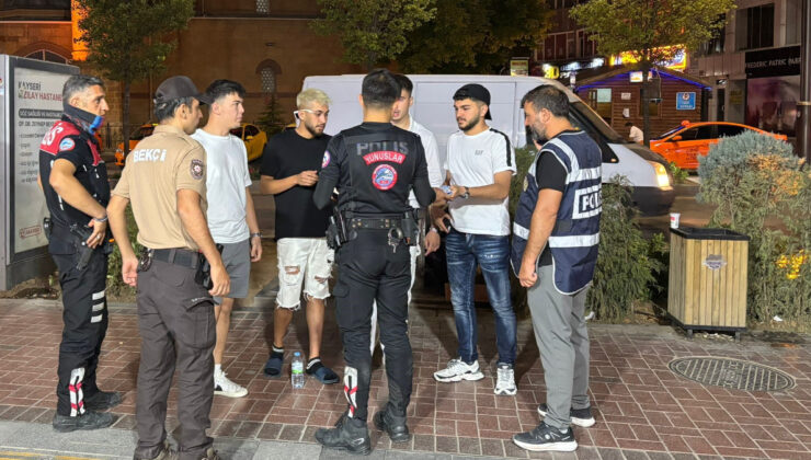 Kırşehir’de Huzur Uygulaması: 284 kişi sorgulandı