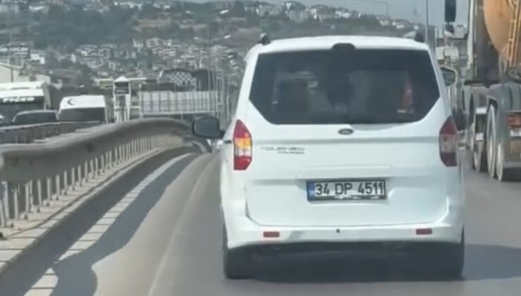 Kocaeli’de hasta taşıyan ambulansa yol vermedi