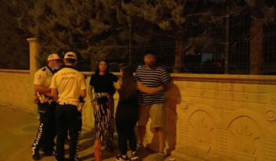 Konya’da alkollü şoför polisten kaçtı: Yakalanınca yakınları gazetecilere saldırdı