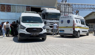 Konya’da tırdan boşaltılan yemlerin altında kalarak hayatını kaybetti