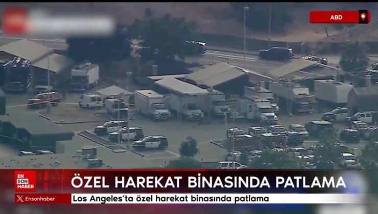 Los Angeles’ta özel harekat binasında patlama