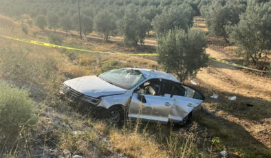 Manisa’da feci kaza: 1 meyyit, 4 yaralı