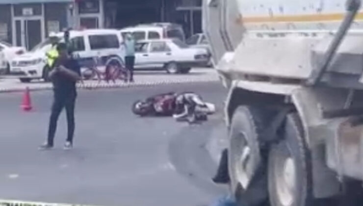 Mersin’de motosiklet, kamyonun altında kaldı: 1 meyyit, 1 ağır yaralı