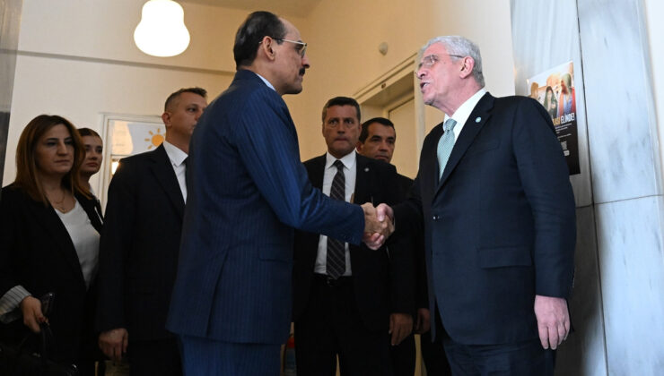 MİT Başkanı Kalın, Müsavat Dervişoğlu ile görüştü