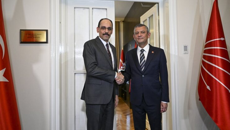 MİT Lideri İbrahim Kalın, CHP lideri Özgür Özel ile görüştü