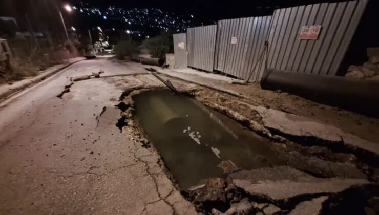 Muğla Bodrum’da ana isale sınırı tekrar patladı