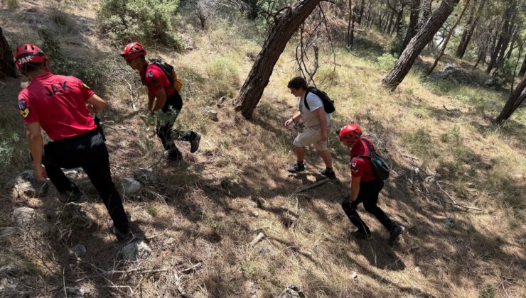 Muğla’da kaybolan Rus turist ormanda bulundu
