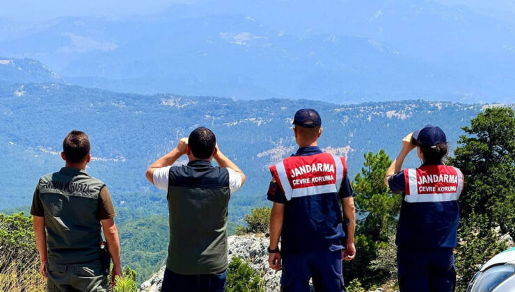 Muğla’da takımlar, yangınlara karşı nöbette