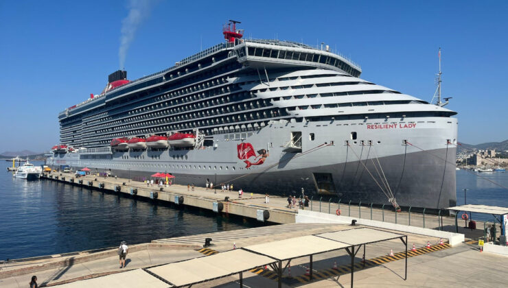 Muğla’ya turist akını sürüyor: Kruvaziyerle 2 bin 600 yolcu geldi