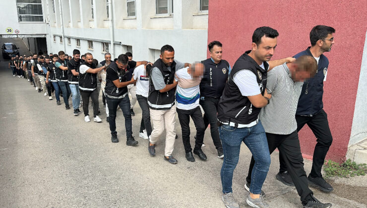 ‘Narkokapan-Adana 2’ operasyonu: 152 tutuklama