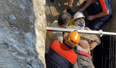 Sakarya’da göçük altında kalan personel kurtarıldı