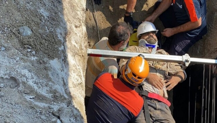 Sakarya’da göçük altında kalan personel kurtarıldı