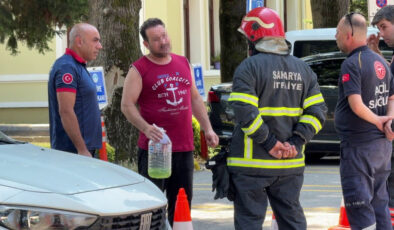 Sakarya’da kendini yakacaktı: Grupları görünce akaryakıtı motosiklet deposuna doldurdu