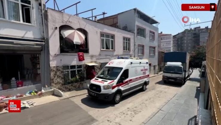 Samsun’da stajyer öğrenci çatıyı onarırken 3 metre yükseklikten düştü