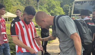 Samsunspor kafilesi Hollanda’ya ulaştı