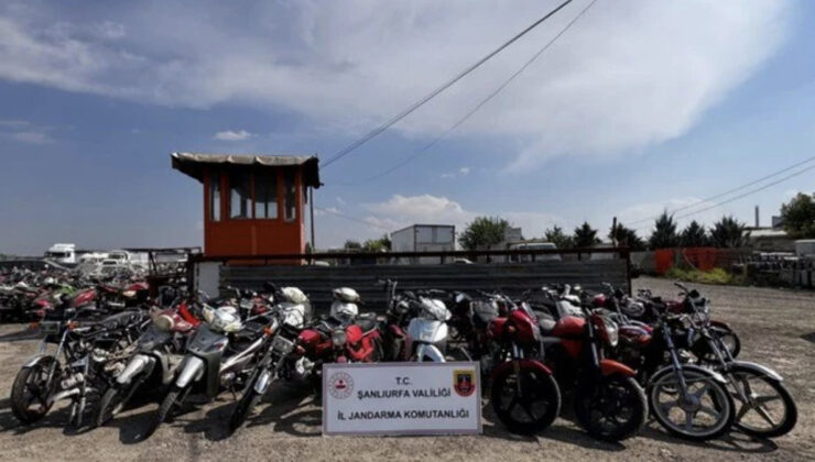 Şanlıurfa’da motosiklet hırsızlığı operasyonu: 7 gözaltı