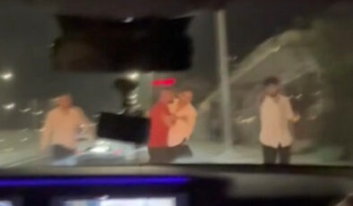 Şanlıurfa’da trafik magandaları önünü kestikleri araca saldırdı