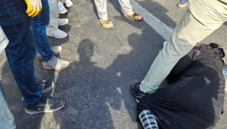 Şanlıurfa’da yolun karşısına geçmek isterken ölüyordu