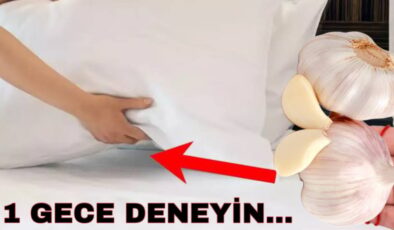 Sarımsak kokusuyla uyumanın yararı şaşırttı