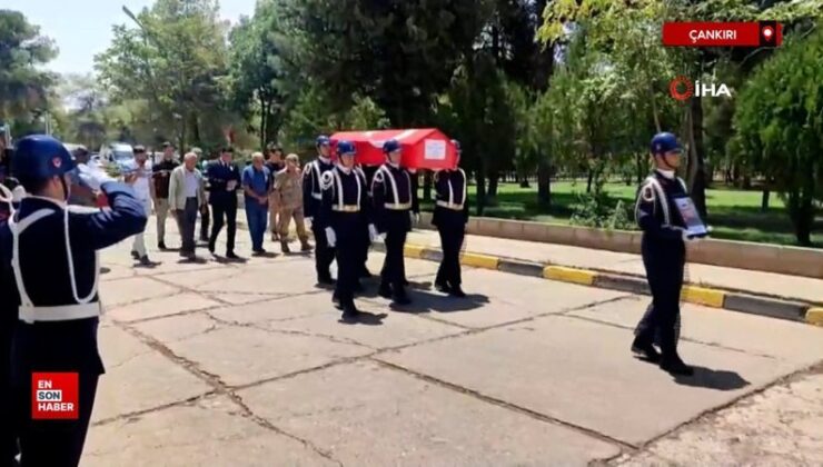 Şehidin naaşı 67 yıl sonra memleketi Çankırı’ya uğurlandı